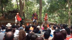 Guardians of the Mist on stage