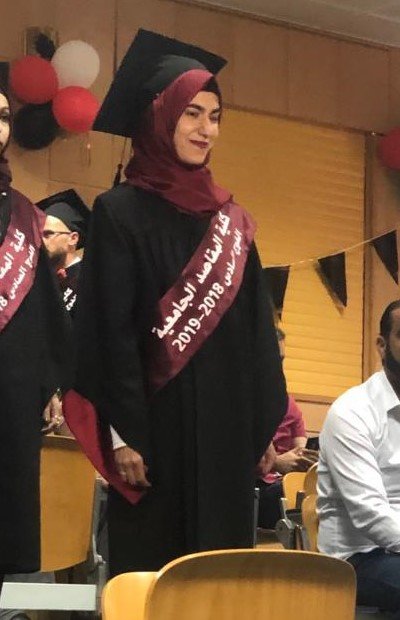 Maya, one of our students, officially a Nurse