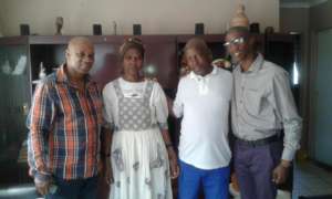 Home visit to one of our students families