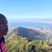 Jonny released and on top of Lions Head Mountain
