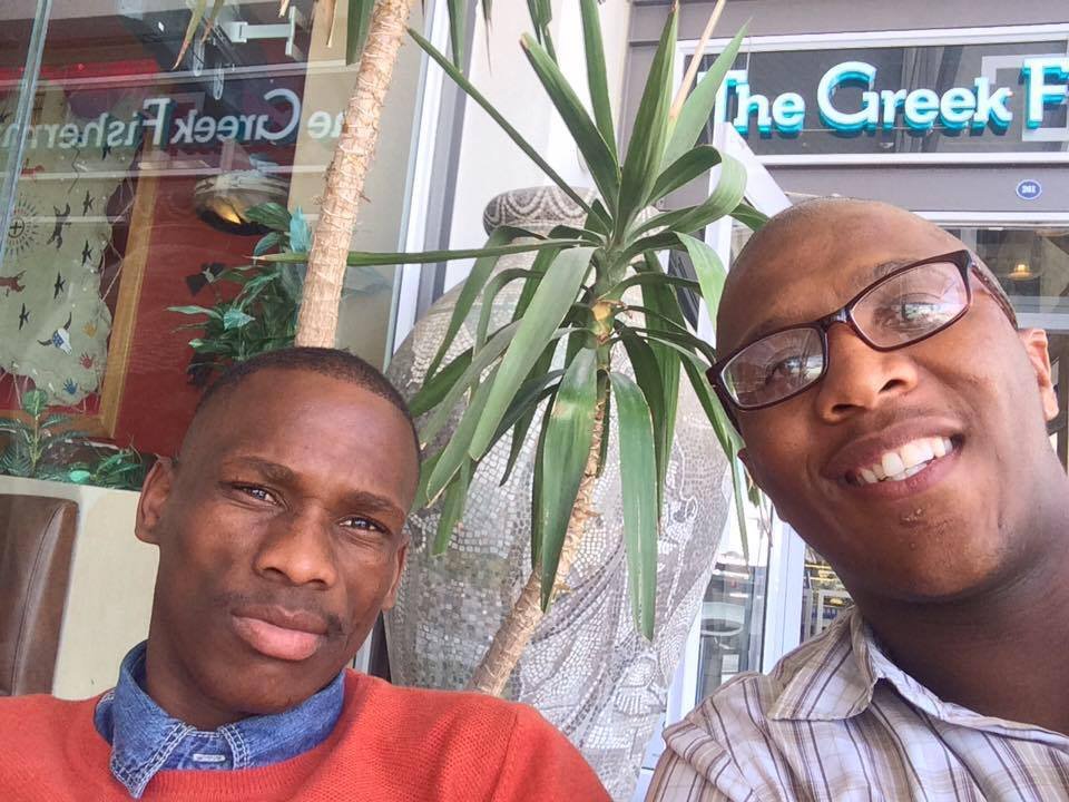Jerome (left) with Siseko (other MEP graduate)