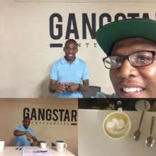 Siseko and Xola - working hard!