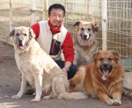 Ace(right front),Bal, Minne,Okumura,staff of JATA