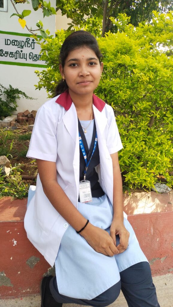 Pratisha continuing her studies in university