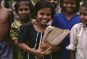 Educating young girls in Bangladesh