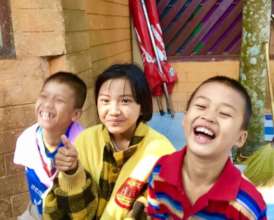 Contagious Laughter of Children