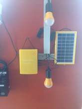 Small lighting system for rural dwelling