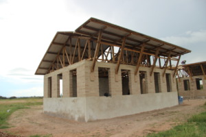 Partially Completed Classroom Exterior