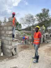 Africa Schoolhouse team at work.