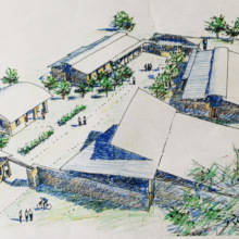 Sketch of Milembe Dormitory Compound