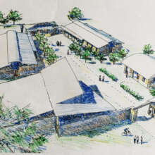Dormitory Compound designed by Scattergood Design