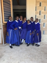 Outside the dormitory