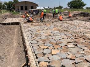 Dormitory foundation work