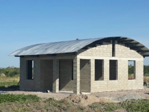 New teacher's house under construction!