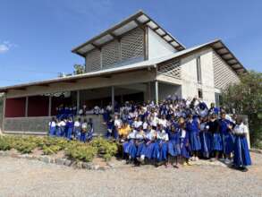 Milembe girls living at the dormitory compound.