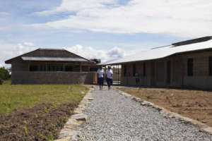 Walking to the Dining Hall from the Dormitory