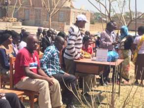 District meeting with school and local villages