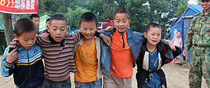 Students at Nanba, China School