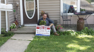 Onix with his sign