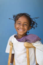 A young girl in Addis Ababa (not Yakin)