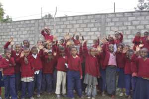 School kids in Addis Ababa