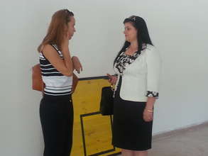 School Director and Gonxhe