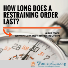 How long does a restraining order last?