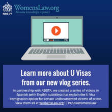 New vlogs at WomensLaw.org