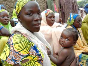 A women attends a health education session