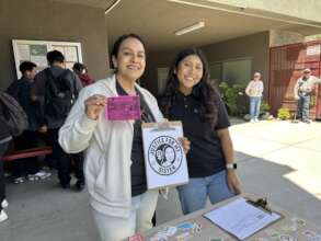 our Programs Manager at Vaughn High School