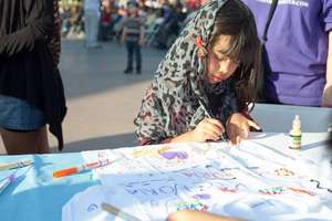Child at Our Take Back the Night 2014