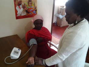 Nurse providing care