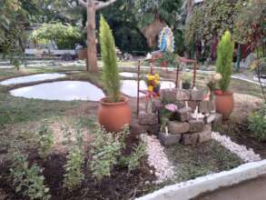 New Virgin Sanctuary built by volunteers