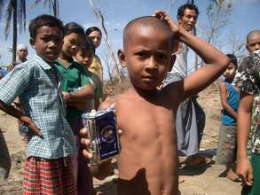 Children with High-energy Biscuits