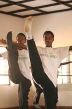 Girls Dance Class at MindLeaps