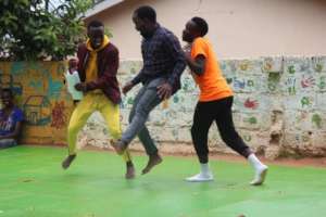Program Manager, Roger, Dancing with Teen Students