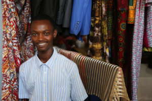 Rene, a top student who is now at tailoring school