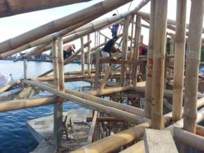 Visitor Information Center Bamboo Truss Structure