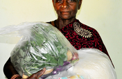 Sponsor monthly groceries to neglected old women