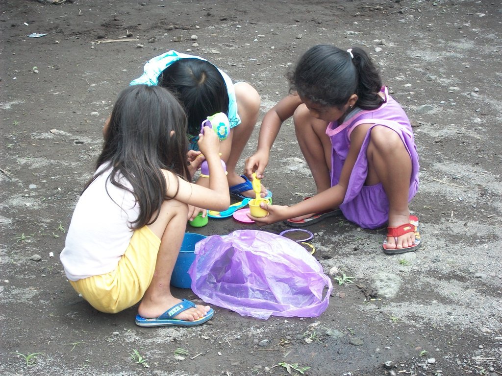 Children playing