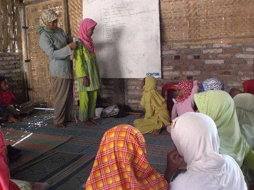 Life Skills for Bantul Women of Earthquake Victims