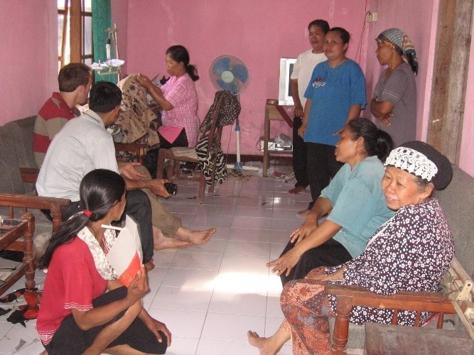 Life Skills for Bantul Women of Earthquake Victims
