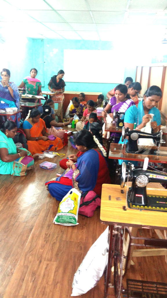 Sewing training to empower