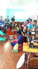 Sewing training to empower