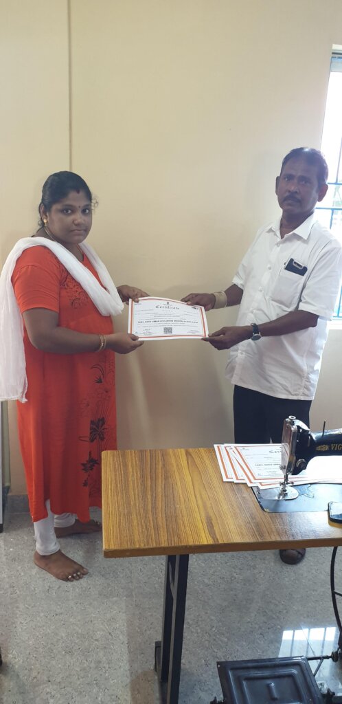 Certificate issue after training