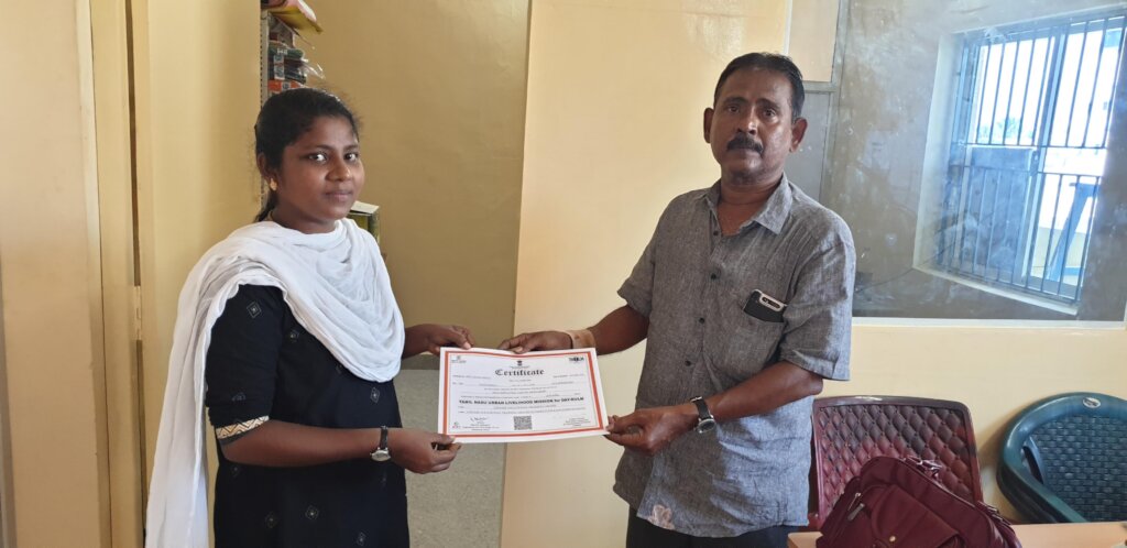 Certificate issue after training