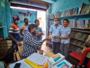Distributing devices to students
