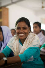 Happy is in school and safe from child marriage!