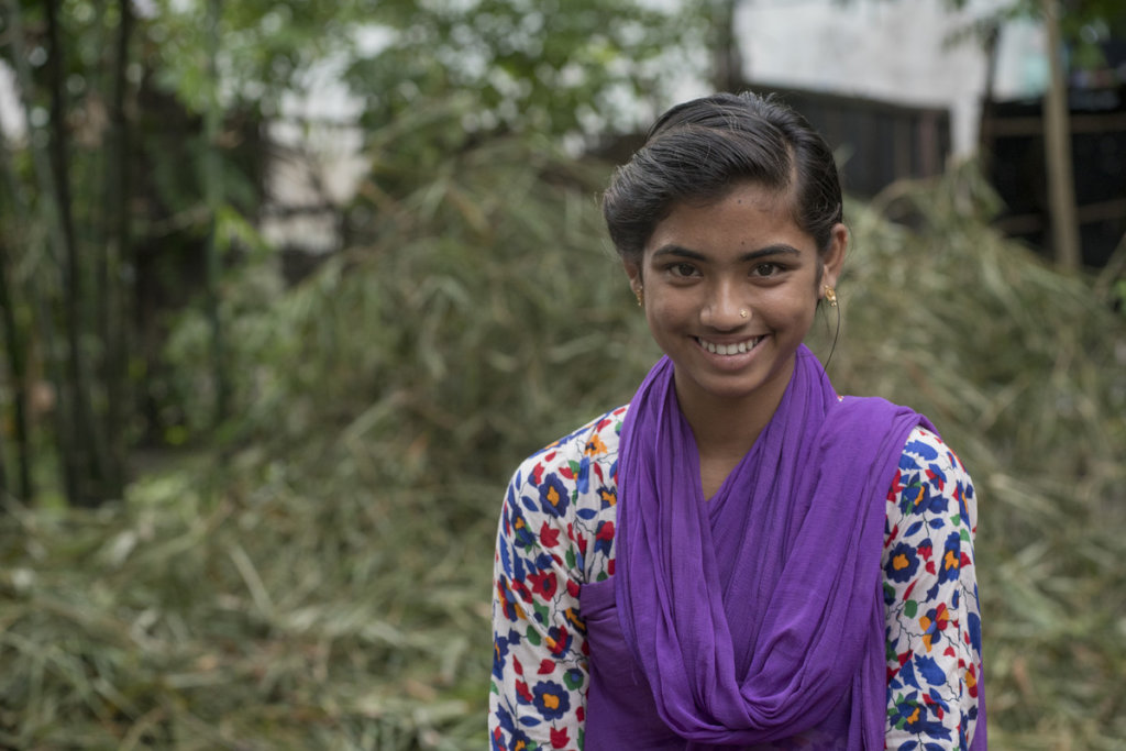 Rupa is safe in school thanks to you!