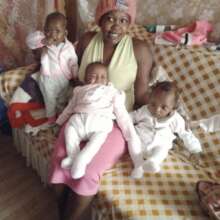 Clare and her babies